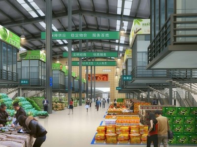 華西農副產品交易中心 筑牢食安防線，開啟便民新篇章